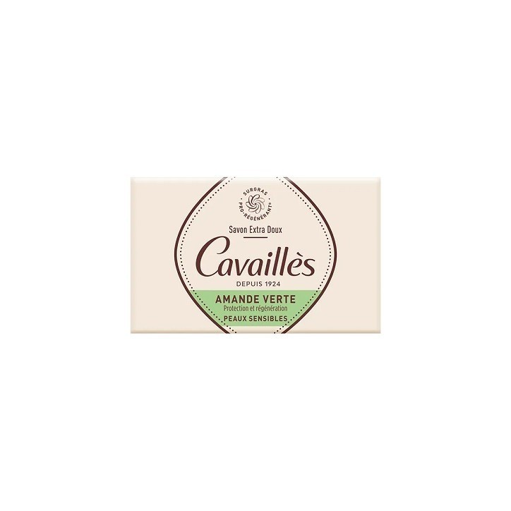 CAVAILLÈS SAVON EXTRA DOUX AMANDE VERTE SURGRAS