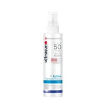 ULTRASUN ACTIVE TRANSPARENT SPRAY SPF50 SPORTS 150ML