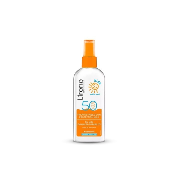 LIRENE ÉCRAN LAIT ENFANT SPF50+ VANILLE