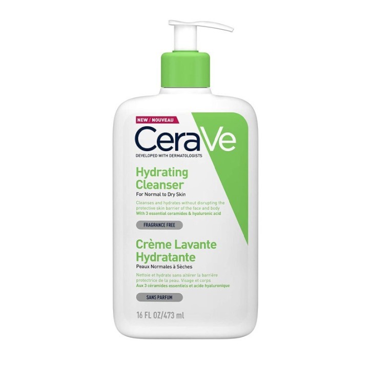 CERAVE CRÈME LAVANTE HYDRATANTE 473 ML