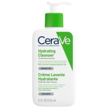CERAVE CRÈME LAVANTE HYDRATANTE 236 ML