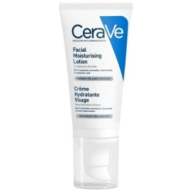 CERAVE CRÈME HYDRATANTE VISAGE PEAU SECHE 52 ML CERAVE CRÈME HYDRATANTE VISAGE PEAU SECHE 52 ML