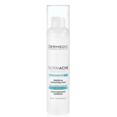 DERMEDIC NORMACNE PREVENTI CREME HYDRATANTE MATIFIANTE 40ML DERMEDIC NORMACNE PREVENTI CREME HYDRATANTE MATIFIANTE 40ML
