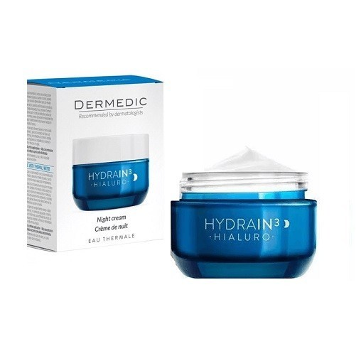 DERMEDIC HYDRAIN 3 CREME DE NUIT HYDRATANTE 55ML