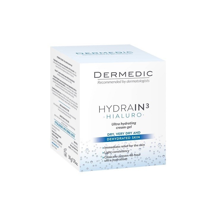 DERMEDIC HYDRAIN 3 GEL CREME ULTRA HYDRATANT 50GR