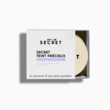 PIN UP SECRET TEINT PRÉCIEUX SAVON AU LAIT DE CHÈVRE VISAGE & CORPS 120GR