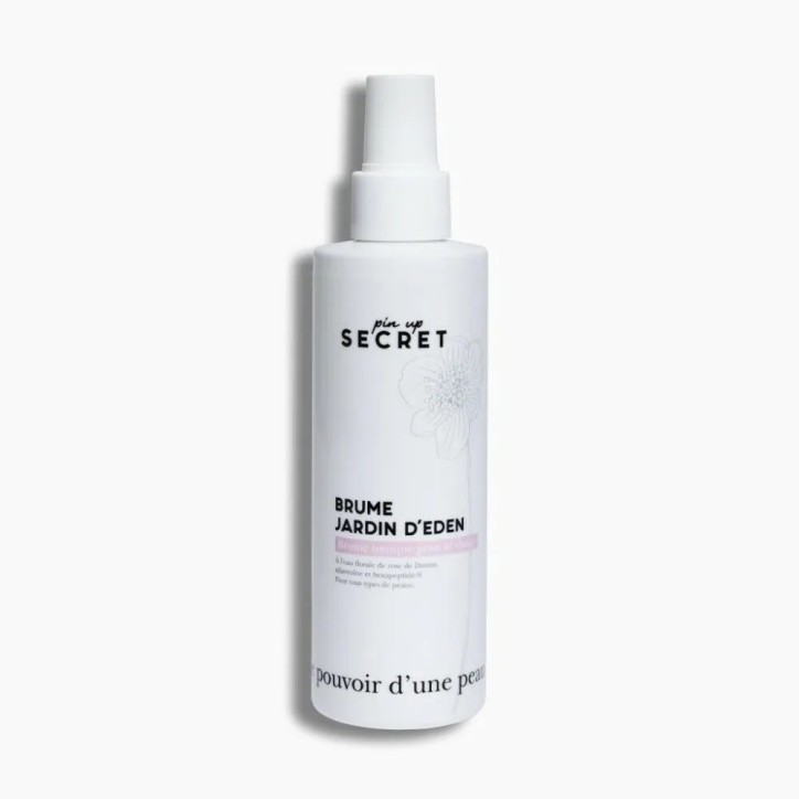 PIN UP SECRET LOTION TONIQUE VISAGE BRUME JARDIN D’EDEN 200ML