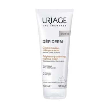 URIAGE DEPIDERM CRÈME MOUSSE NETTOYANTE ÉCLAT