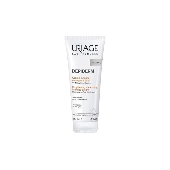 URIAGE DEPIDERM CRÈME MOUSSE NETTOYANTE ÉCLAT