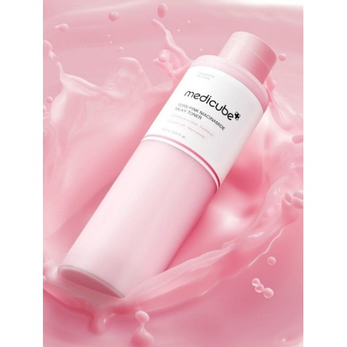 MEDICUBE TONIQUE LACTÉ À LA NIACINAMIDE ROSE PDRN