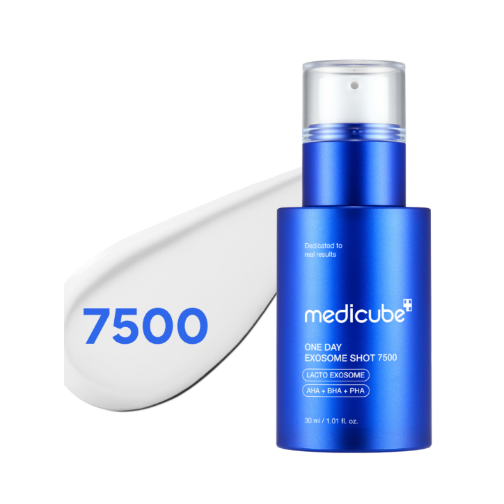 MEDICUBE AMPOULE À PORES ONE DAY EXOSOME SHOT 7500