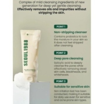 SEOUL 1988 MOUSSE NETTOYANTE