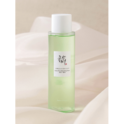 BEAUTY OF JOSEON TONIQUE RAFRAÎCHISSANT À LA PRUNE VERTE : AHA + BHA