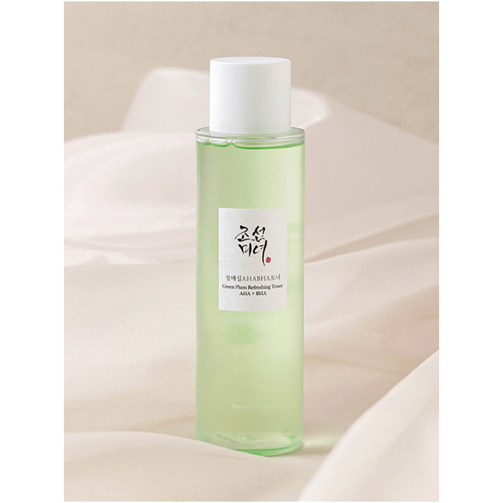 BEAUTY OF JOSEON TONIQUE RAFRAÎCHISSANT À LA PRUNE VERTE : AHA + BHA