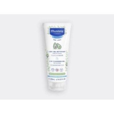 MUSTELA GEL NETTOYANT 2 EN 1 BÉBÉ À L'AVOCAT BIO