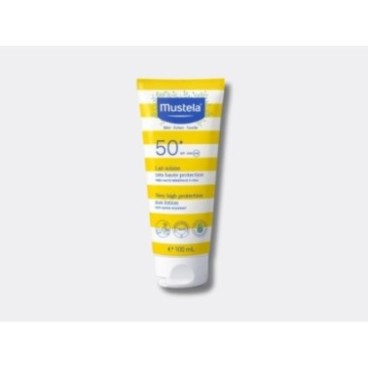 MUSTELA LAIT SOLAIRE TRÈS HAUTE PROTECTION SPF 50+ 100ML