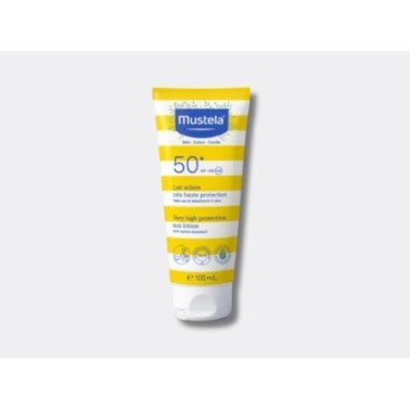 MUSTELA LAIT SOLAIRE TRÈS HAUTE PROTECTION SPF 50+ 100ML