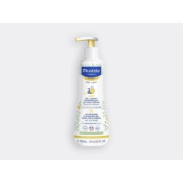 MUSTELA GEL LAVANT NOURRISSANT AU COLD CREAM À LA CIRE D'ABEILLE BIO
