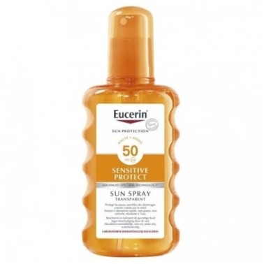 EUCERIN SUN SENSITIVE PROTECT SPRAY TRANSPARENT SPF50 200ML