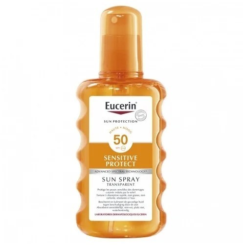 EUCERIN SUN SENSITIVE PROTECT SPRAY TRANSPARENT SPF50 200ML