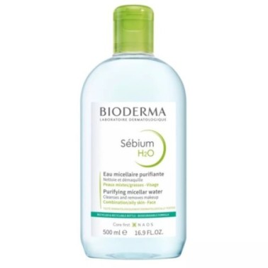 BIODERMA SÉBIUM H2O EAU MICELLAIRE DÉMAQUILLANTE 500ML