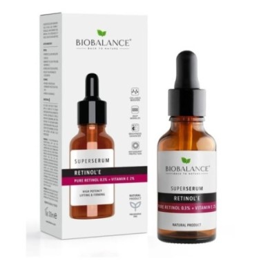 BIOBALANCE SÉRUM ANTI-RIDES PURE RÉTINOL 30ML BIOBALANCE SÉRUM ANTI-RIDES PURE RÉTINOL 30ML