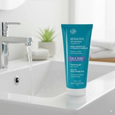 DUCRAY KERACNYL GEL MOUSSANT 200 ML DUCRAY KERACNYL GEL MOUSSANT 200 ML