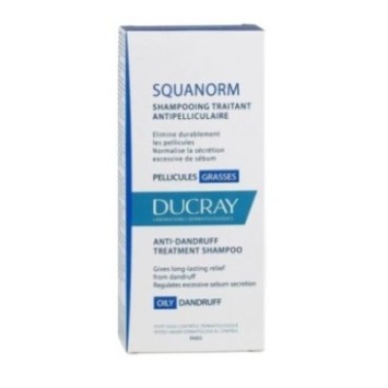 DUCRAY SQUANORM SHAMPOOING PELLICULES GRASSES 200ML