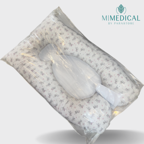 COUSSIN DE GROSSESSE MOTIFS BÉBÉ MATIÈRE: OUATE