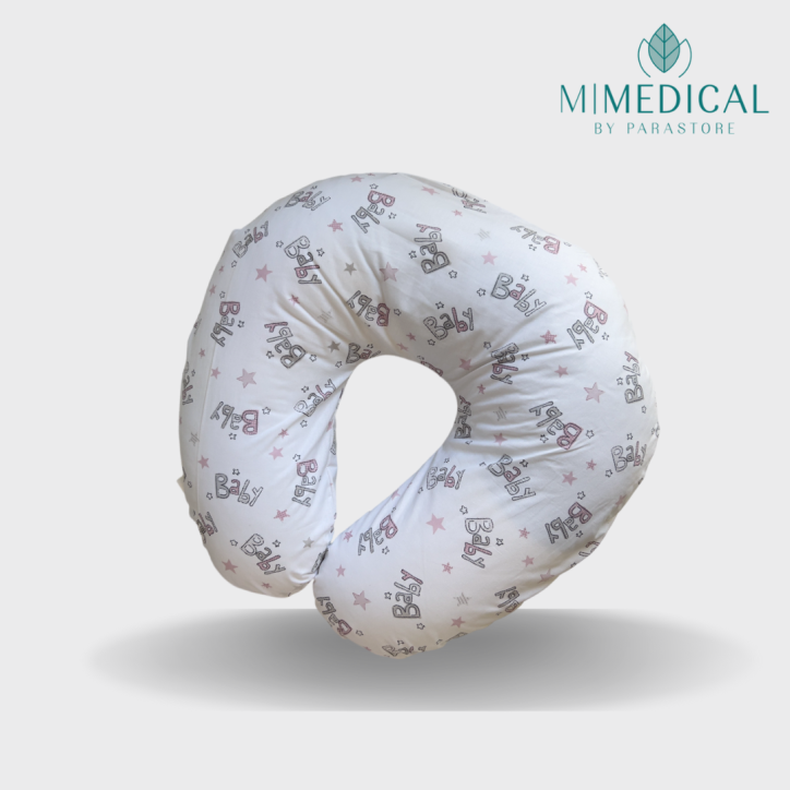 COUSSIN D'ALLAITEMENT MOTIFS BÉBÉ MATIÈRE: OUATE