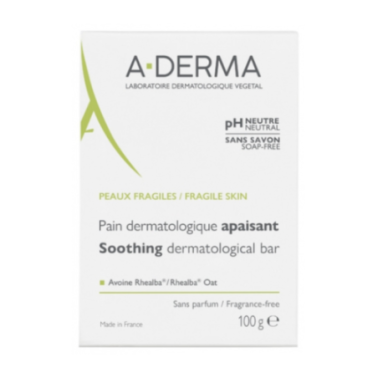 A-DERMA PAIN DERMATOLOGIQUE APAISANT 100G A-DERMA PAIN DERMATOLOGIQUE APAISANT 100G