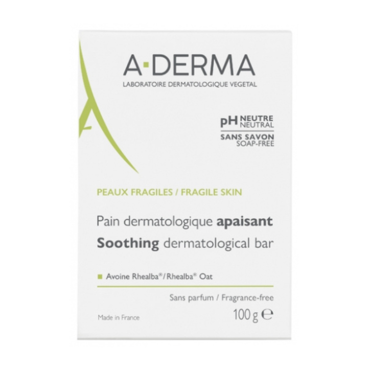 A-DERMA PAIN DERMATOLOGIQUE APAISANT 100G