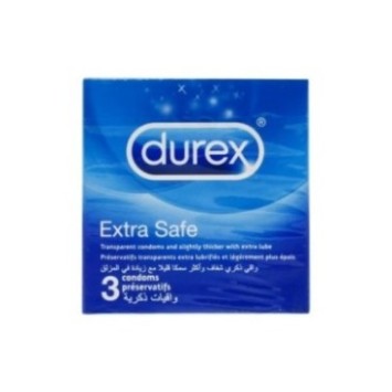 DUREX PRESERVATIF EXTRA SAFE BT 3