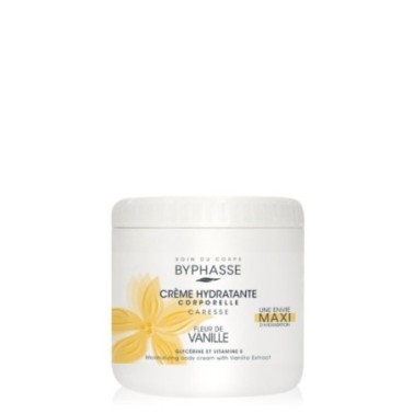 BYPHASSE CREME HYDRA CORPS A L'EXTRAIT DE VANILLE 500ML