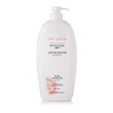 BYPHASSE CARESSE LAIT DE DOUCHE ROSE MUSQUEE 2L