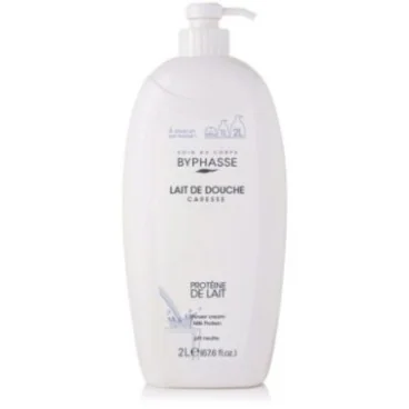 BYPHASSE CARESSE LAIT DE DOUCHE PROTEINE DE LAIT 2L