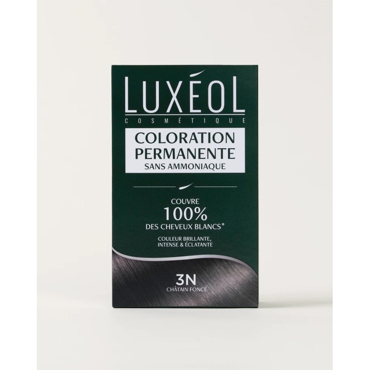 LUXÉOL COLORATION CHÂTAIN FONCÉ 3N