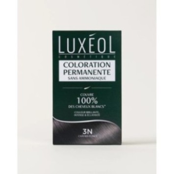 LUXÉOL COLORATION CHÂTAIN FONCÉ 3N