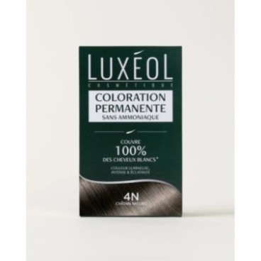 LUXÉOL COLORATION CHÂTAIN NATUREL 4N