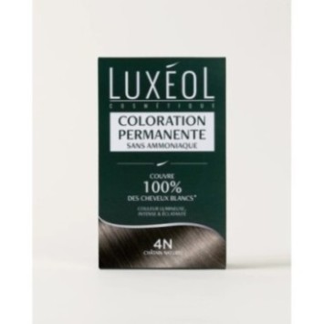 LUXÉOL COLORATION CHÂTAIN NATUREL 4N