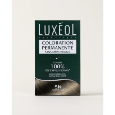 LUXÉOL COLORATION CHÂTAIN CLAIR 5N