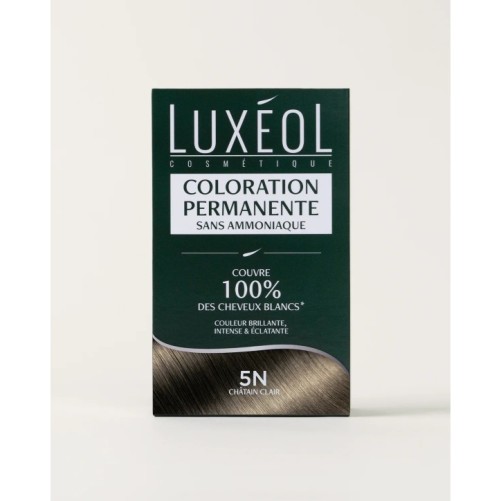 LUXÉOL COLORATION CHÂTAIN CLAIR 5N