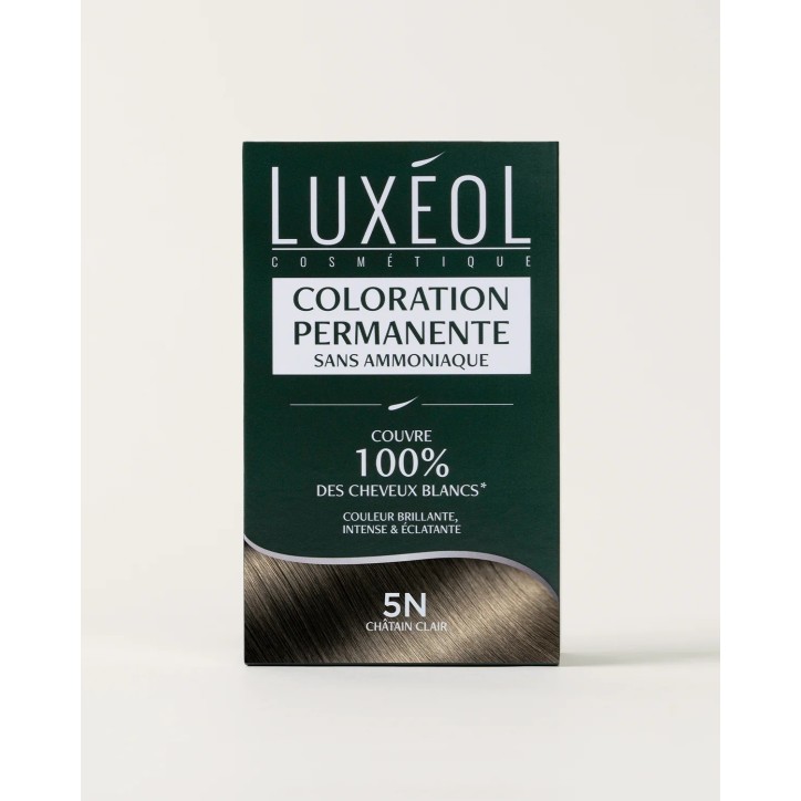 LUXÉOL COLORATION CHÂTAIN CLAIR 5N