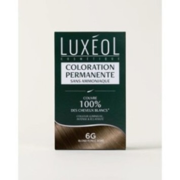 LUXÉOL COLORATION BLOND FONCÉ DORÉ 6G
