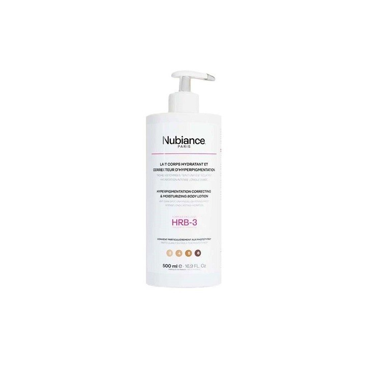 NUBIANCE LAIT CORPS CORRECTEUR D’HYPERPIGMENTATIONS 500 ML