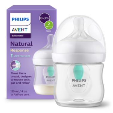 AVENT BIBERON NATURAL RESPONSE ANTI COLIQUE 125ML SCY670/01 AVENT BIBERON NATURAL RESPONSE ANTI COLIQUE 125ML SCY670/01