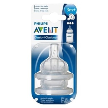 AVENT 2 TETINES 3M+ SCF633/27 AVENT 2 TETINES 3M+ SCF633/27