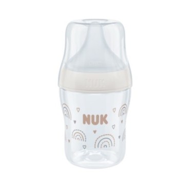 NUK PERFECT MATCH BIBERON EN VERRE BLANC 120ML 0M+ NUK PERFECT MATCH BIBERON EN VERRE BLANC 120ML 0M+