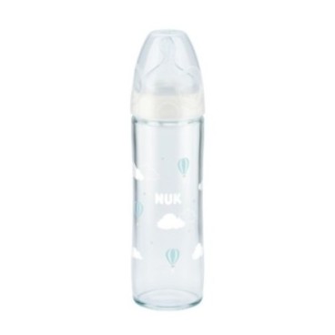 NUK BIBERON EN VERRE NEW CLASSIQUE (240ML)