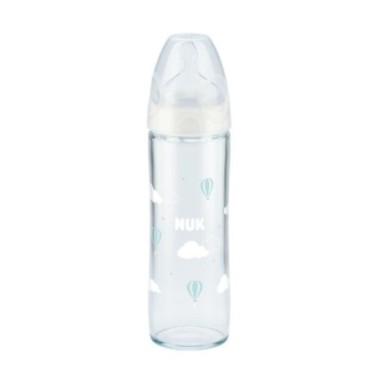 NUK BIBERON EN VERRE NEW CLASSIQUE (240ML)